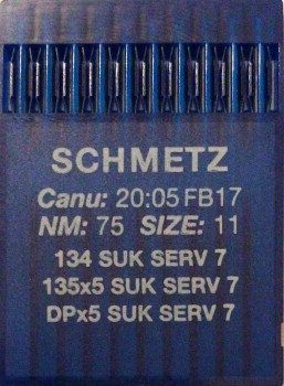 AGULHA SCHMETZ PARA RETA INDUSTRIAL CABO GROSSO 11